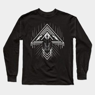 Sacred Geometry Fractal Art Long Sleeve T-Shirt